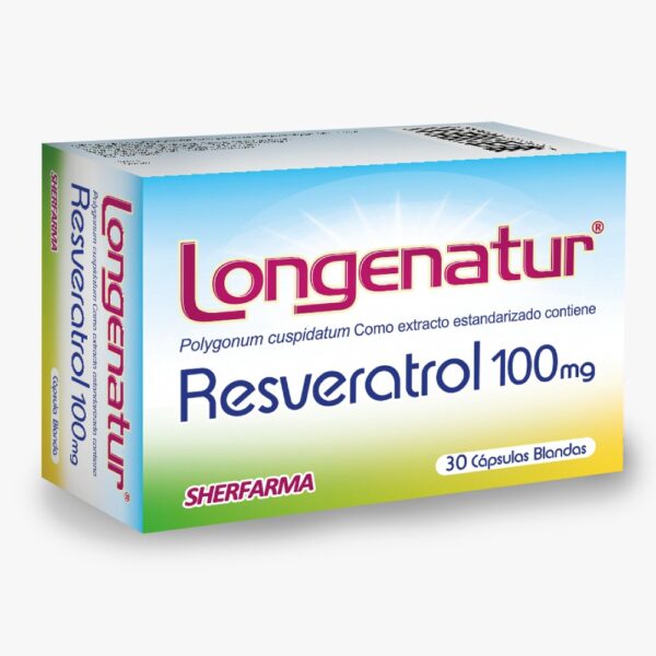 LONGENATUR CAJA x30 CAPSULAS  <span>  Resveratrol 100mg </span>